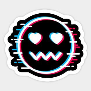 glitch emoji Sticker